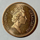 1988 Gibraltar 2 Pence Coin Europa Point Lighthouse