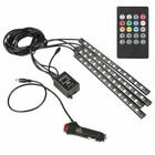 Rgb Led Lights Under Dash Car Interior Atmosphere Strip Neon Light Kit