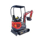 Agt Hydraulic 1-ton Mini Excavator Digger Crawler Rato R420d Gas Engine Epa