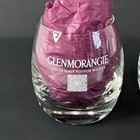 2 Glenmorangie Whisky Glasses Rocks Highland Single Malt Scotch 3 5  H Barware