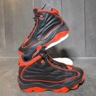 Nike Air Jordan Pro Strong Gs Bred Size 7y Kids Black Red Basketball Shoes