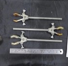 Set Of 3    Fisher Castaloy Three-prong Extension Clamp  Micro Size