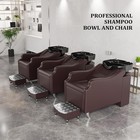 Barber Backwash Shampoo Chair Ceramic Bowl Sink Salon Beauty Spa Unit Station Us