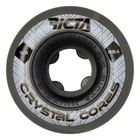 Ricta Skateboard Wheels Crystal Cores 53mm 95a Clear black