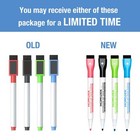 Magnetic Whiteboard For Fridge Small Dry Erase Board With Markers 12 X 8 Inches