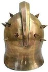 Medieval Roman Knight Gladiator Helmet Mild Steel Armor Sca Larp For Adult