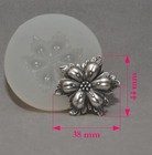 Flower Silicone Mold Sugar Craft Fondant Chocolate Resin Fimo Polymer Clay Flex