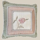 Croscill Rose Garden 5 Pc Pillow Set 2 Shams 3 Decorative Pillows Floral
