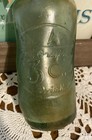 Vintage The Original 3 Centa Drink Soda Bottle Green Glass 6 Oz  Dug Bottle