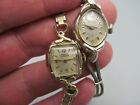 2 Vintage Ladies Wristwatches Bulova   Gruen Veri-thin