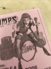 Original 1997 The Cramps Concert Flyer Handbill     Roseland Ballroom Nyc