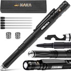 The Most Loaded 6-in-1 Tactical Pen  Solves Other Brands  Weaknesses self Def   
