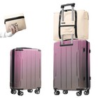 3pcs Luggage Set 20  24  Hardshell Suitcase Tsa Lock Expandable Duffel Bag Light