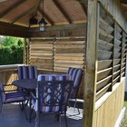 Pylex 11060 Deck Sunblind System  122cm  Black