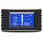 Dc Battery Monitor Meter 100a Shunt 200v Lcd Display Current Ammeter For Cars Rv