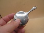 Antique Art Deco Era Sterling Silver Miniature Handbag Mirror For Chatelaine