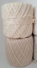 Lot Of 9 Partial Spools Crochet Thread Mixed Sizes  pretty Full  Cream Ivory