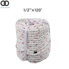 1 2  X 120  Arborist Bull Rope Tree Hoist Rigging Line Utility Braided Polyester
