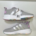 Nib Adidas Racer Tr23 K Cloudfoam Sneaker Gray Pink Multicolor Kids Us 6 Id5983