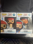 Cheech And Chong Signed   Autoup In Smoke Funko Pops Beckett Witnessed jsa  Wow