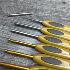Clover Soft Touch Crochet Hook 14pc  90mm-6 0mm