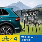 Maxxhaul 70210 Hitch Mount Bike Rack 4-bike Rack For Cars Trucks Suv s Minivans