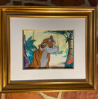 Disney Jungle Book Original Animation Production Cel Shere Khan Disneyland Coa