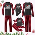 Christmas Pjs Family Matching Sets Xmas Pajamas Holiday Long Sleeve Sleepwear