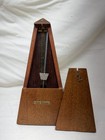 Vintage Seth Thomas Paquet Metronome De Maelzel Wood Music Timer April 1950