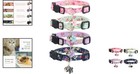 Breakaway Flower Cat Collars - 4 Pack With Bells For Comfortable Daily Wear