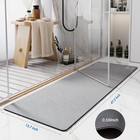 Bathroom Runner Mat Rugs Long Diatomite Stone Bath Mat Large Super Absorbent Dia