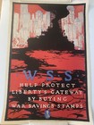 Rare Original Wwi Liberty s Gateway Wss Poster  New York City Skyline  30x20in