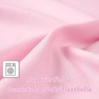 Hvqic Pink Canopy Bed Curtains - 4 Corner Post Bed Curtains Lightproof Princess