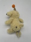 Fao Schwarz Puppy Dog Plush Golden Poodle Birthday Hat Pom Stuffed Animal 10 