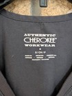 Cherokee Workwear Women   s V-neck Scrub Top Short Sleeve Solid Grey  Size S