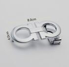 Ferragamo Silver Belt Buckle for Men And Women 1 38 In Wide Leather Belt