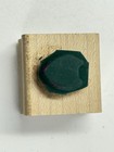 1998 Stampin Up  Animal Head Small Wood Mount Rubber Stamp
