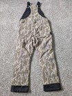 Carhartt Super Dux    Relaxed Fit Insulated Camo Bib Overall Medium Euc Bottomland