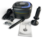 4-in-1 Pond Filter System Kit 1370gph Water Pump W  Filter  Fountain   13w Light