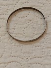 Antique Iraqi Silver Niello Bangle Bracelet Classic 10  Grams R15