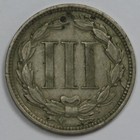 1869 Three Cent Nickel