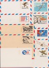 Us Postal Card Collection 1949-1991 31 Air Mail Cards Uxc 1-25 Uz 2-5 Cvux 1-2  
