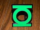 New- Officially Licensed Green Lantern Cut Out Symbol Metal Belt Buckle 
