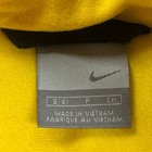 Nike Puffer Jacket Kids 5 6 Blue Yellow Hooded Full Zip Swoosh Logo