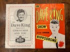 Vintage Dave King Show Programme London Hippodrome Shani Wallis Michael Bentine