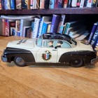 Nice Vintage 1950 s Masuya Tin Friction Chrysler  Hardtop Highway Patrol Car