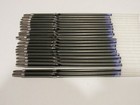 25 Universal Stick Black Ballpoint Refills-fit Bic Clic Ballpoint Pen free Pen