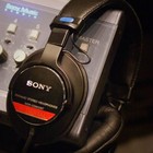 Sony Mdr-cd900st Studio Monitor Stereo Headphones Black Professional Japan