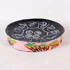 Barbados Kids Mini Steel Drum Pan Childrens Musical Instrument No Sticks Rainbow