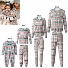 Family Matching Christmas Parent Child Adult Kids Pyjamas Nightwear Pjs Xmas Set